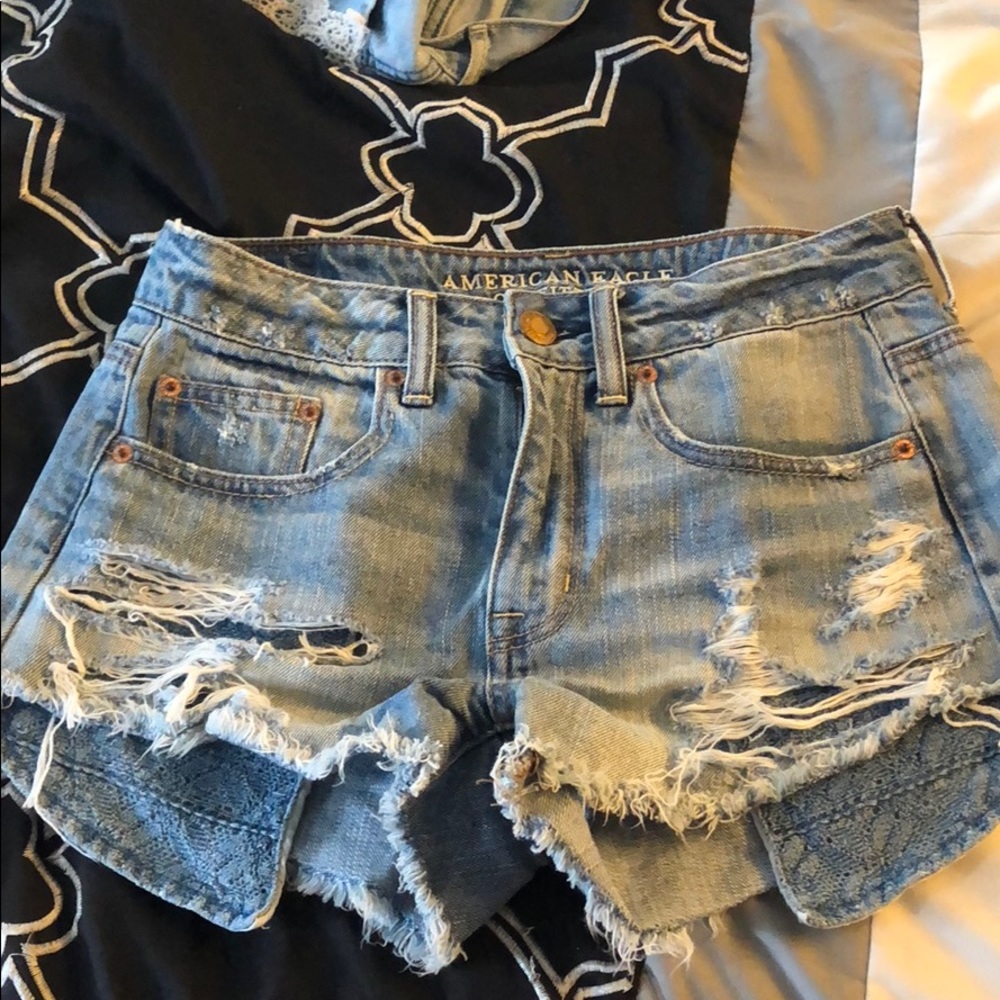 American Eagle High Waist Shorts